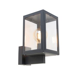 Smart Outdoor Wall Light Grey incl. Smart G95 - Sutton Up