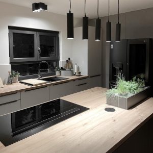 Smart Pendant Light Black Incl. 5 Wifi GU10 - Jeana