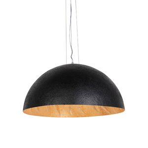 Smart Pendant Light Black with Gold 70 cm Incl. Wifi A60 - Magna