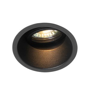 Smart Recessed Spotlight Black Adjustable Incl. Wifi GU10 - Alloy