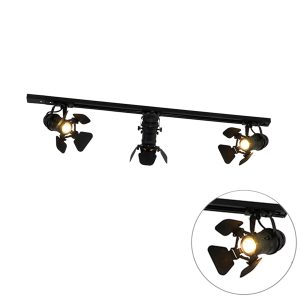 Smart Track Lighting Black 3-Light Incl. Wifi GU10 - Movie