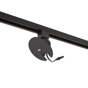 Sonos Era 100 speaker beugel voor 1-fase rail zwart kantelbaar - Iconic