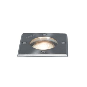 Steel Ground Spot 10.5 cm IP65 - Basic Square