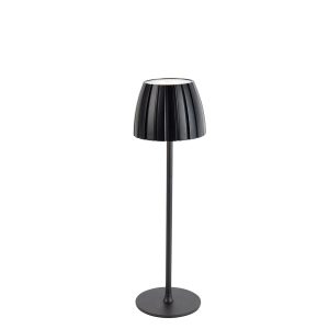 Table Lamp Black 3-Step Dimmable in Kelvin Rechargeable - Dolce