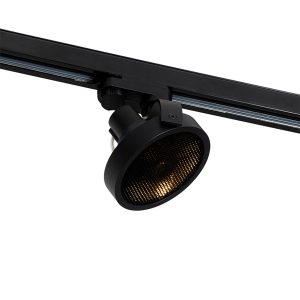 Track Spot Black for 3-Phase Track GU10 111mm - 3-Phase Master Honey