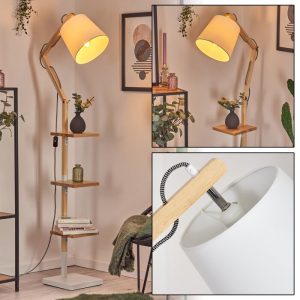 Tukchor floor lamp Ecru, white, 1-light source